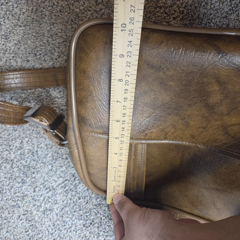 American Luggage Vintage Triumph Brown Carry On Purse Shoulder‎ Bag Travel